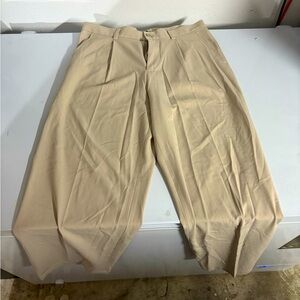 H&M Beige Wide Leg Dress Pants